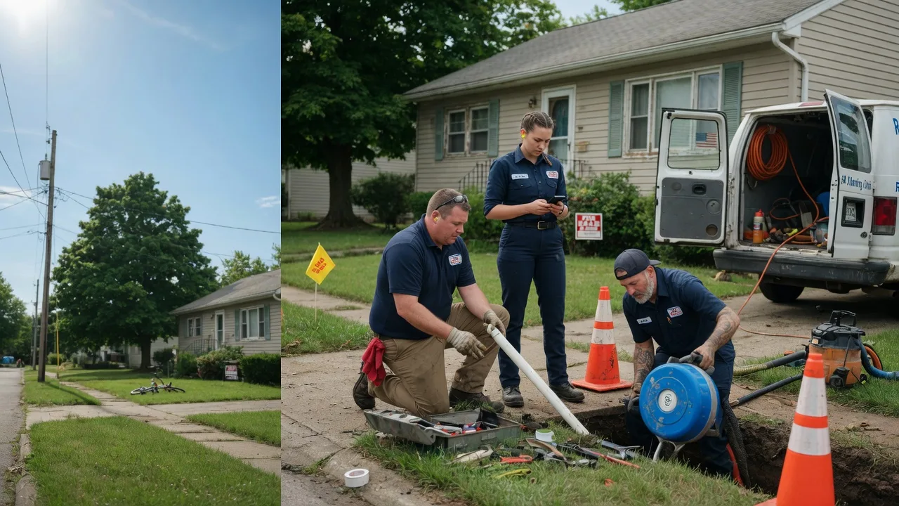 Sewer Line Repair in Vintondale, PA near me